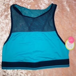 NWT Flirtitude Sports Crop Top 💗